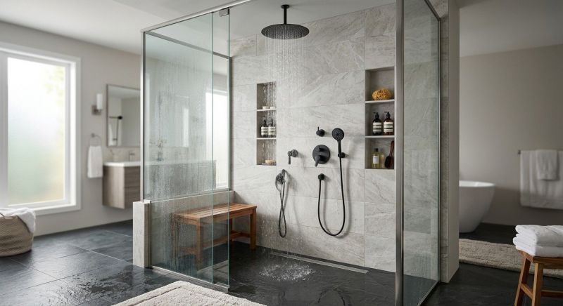 Bathroom Shower Renovation in Nashua, NH