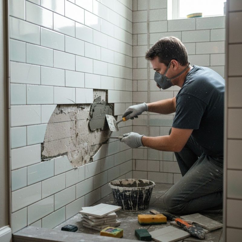 Bathroom Tile Repair in Alpharetta, GA