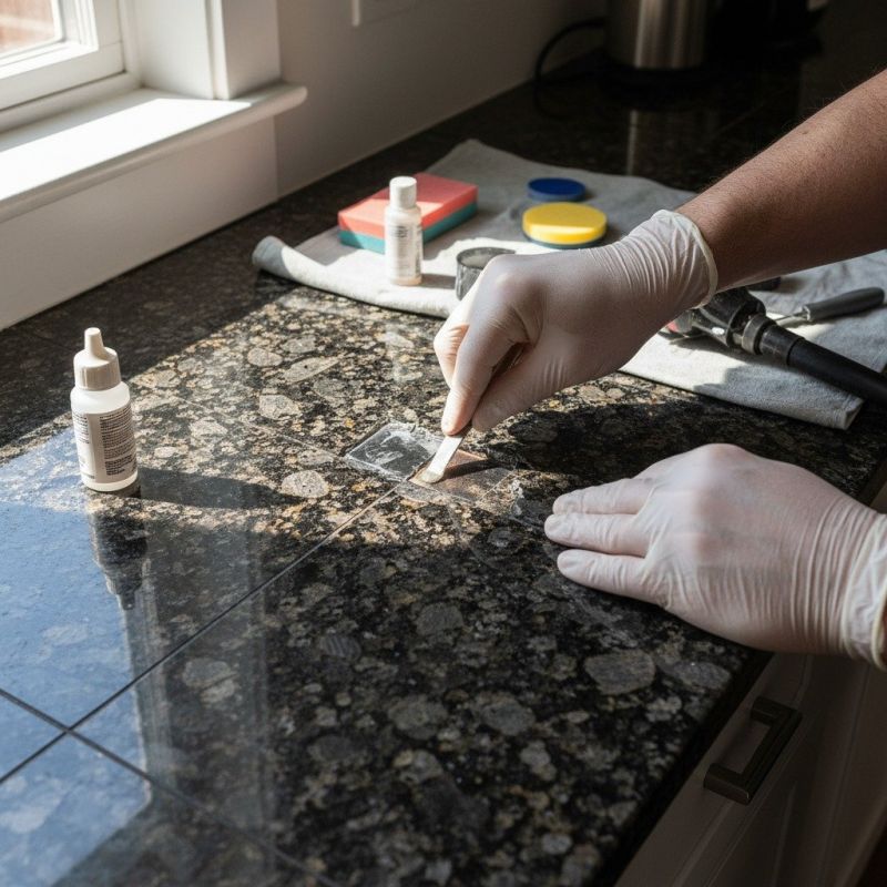 Granite Tile Repair in Kansas City, KS