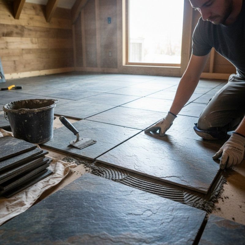 Terrazzo Tile Installation in Alpharetta, GA
