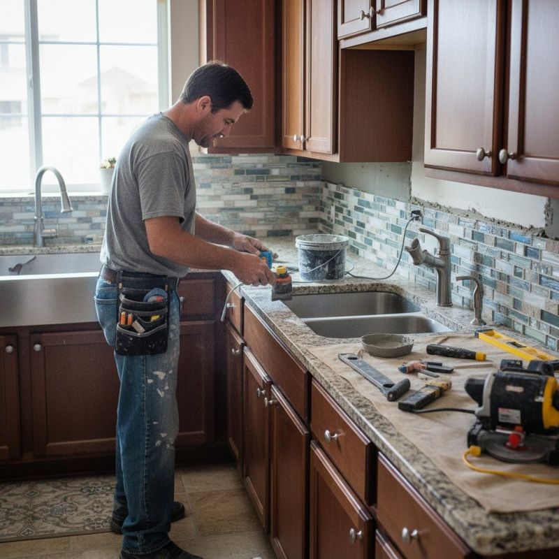 Backsplash Replacement in Wilmington, NC