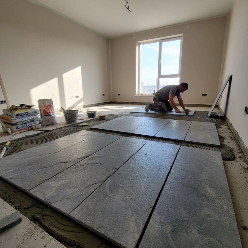 Granite Floor Installation in Olathe, KS