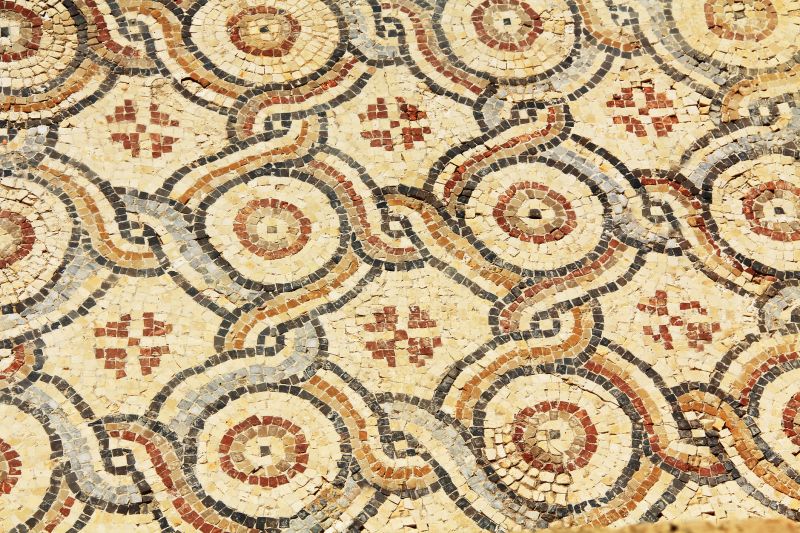Mosaic Tile Floor Installation in Loudoun County, VA