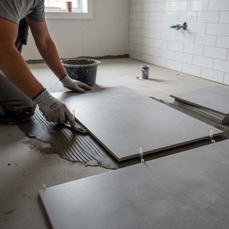 Restroom Floor Replacement in Longmont, CO