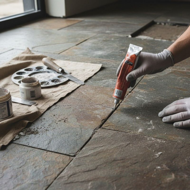 Slate Floor Repair in Kansas City, KS