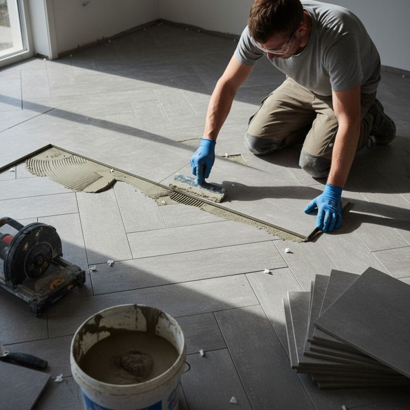 Terracotta Tile Installation in Fredericksburg, VA
