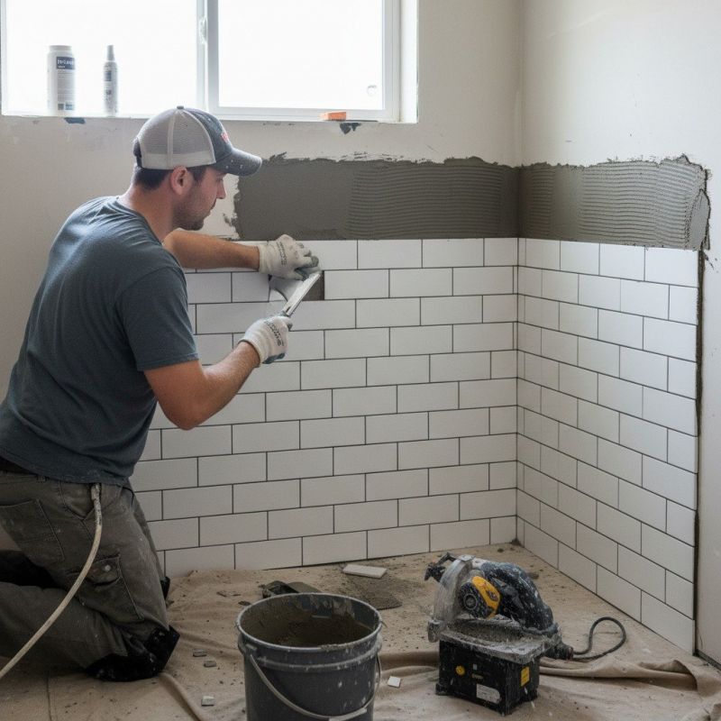 Tile Shower Floor Installation in Longmont, CO