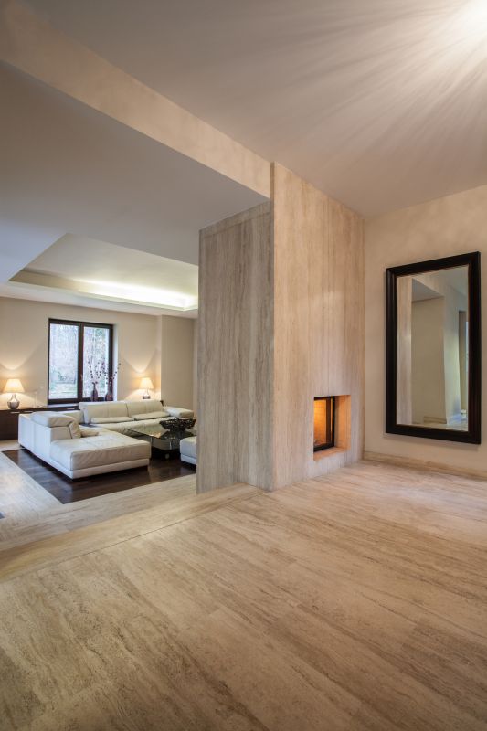 Travertine Floor Installation in Longmont, CO