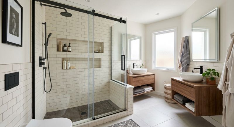 Tub To Shower Conversion in Framingham, MA